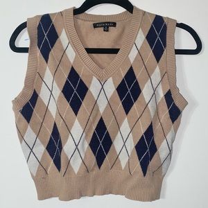 Light Brown Sweater Vest